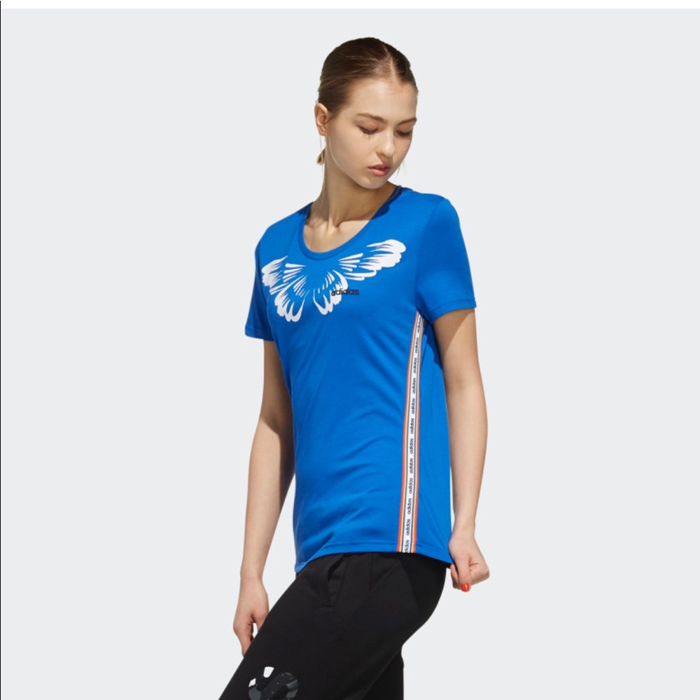 Adidas Farm Rio Butterfly Tee M 🦋